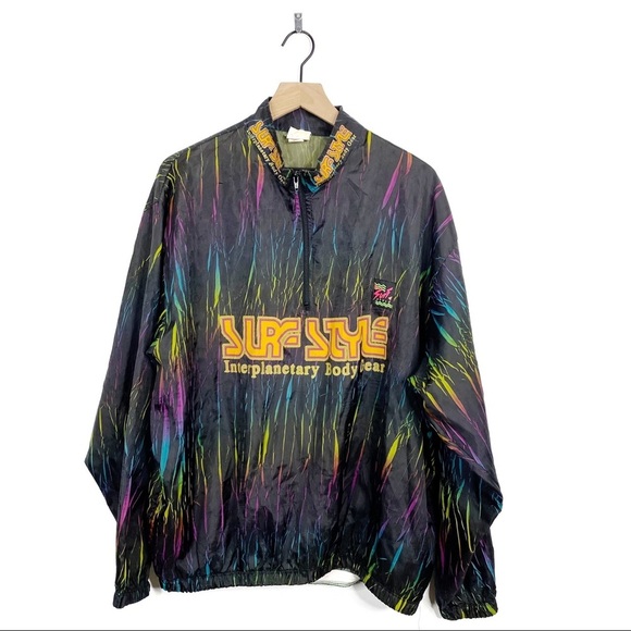 Surf Style Interplanetary Gear Windbreaker Jacket